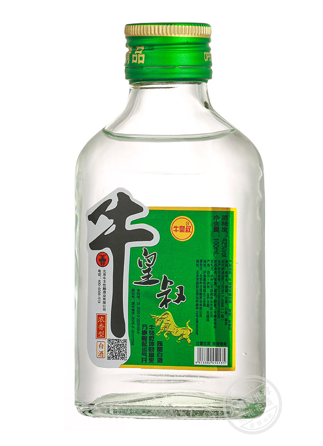 牛皇叔陈酿白酒 浓香型白酒【42° 100ml】