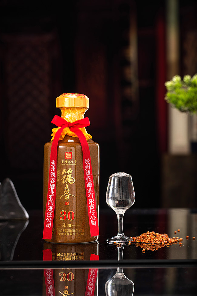筑春陈酿30 酱香型白酒 500ml