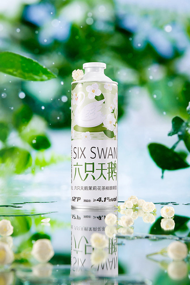 六只天鹅茉莉花茶精酿啤酒【12° 1L】